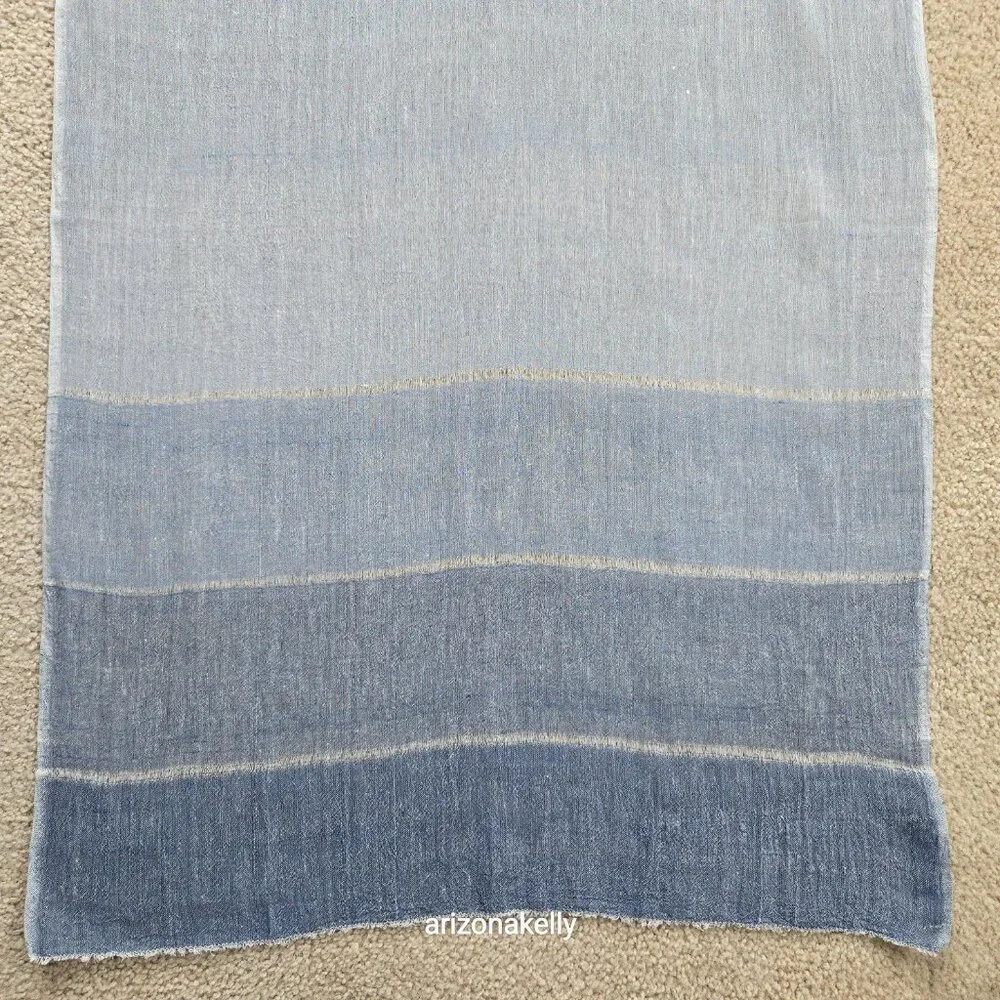 NWOT Cotton Handmade Scarf Woven Promises Ethiopia Fair Trade Hand-woven